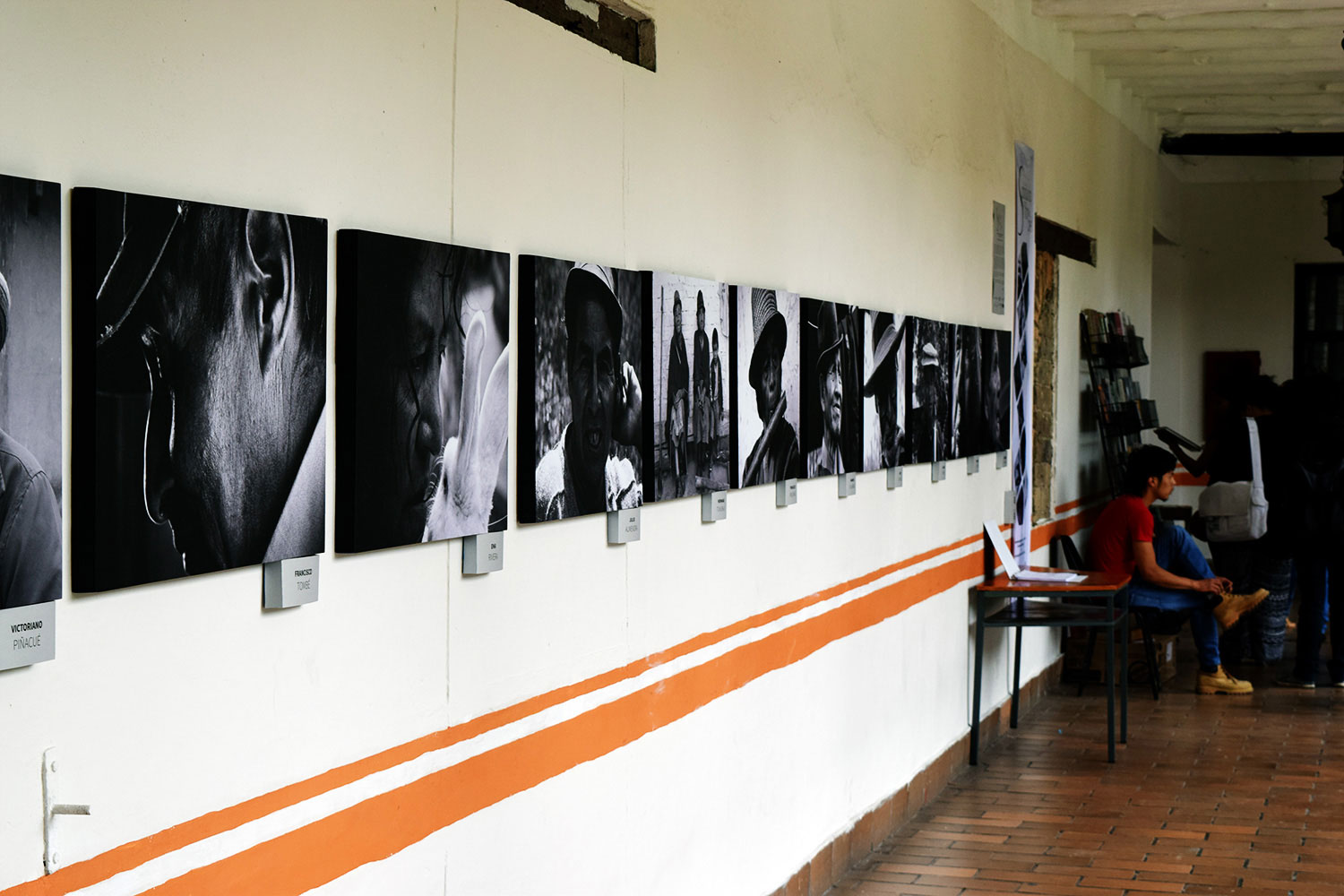 Exposición en la Universidad del Cauca.