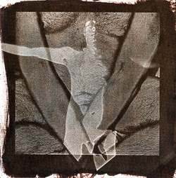 Salt print - Double exposure